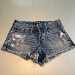 Abercrombie & Fitch Distressed Denim Shorts
